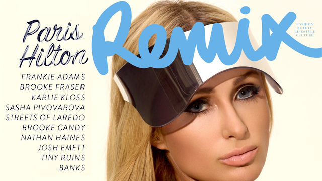 Paris Hilton - Remix Magazine