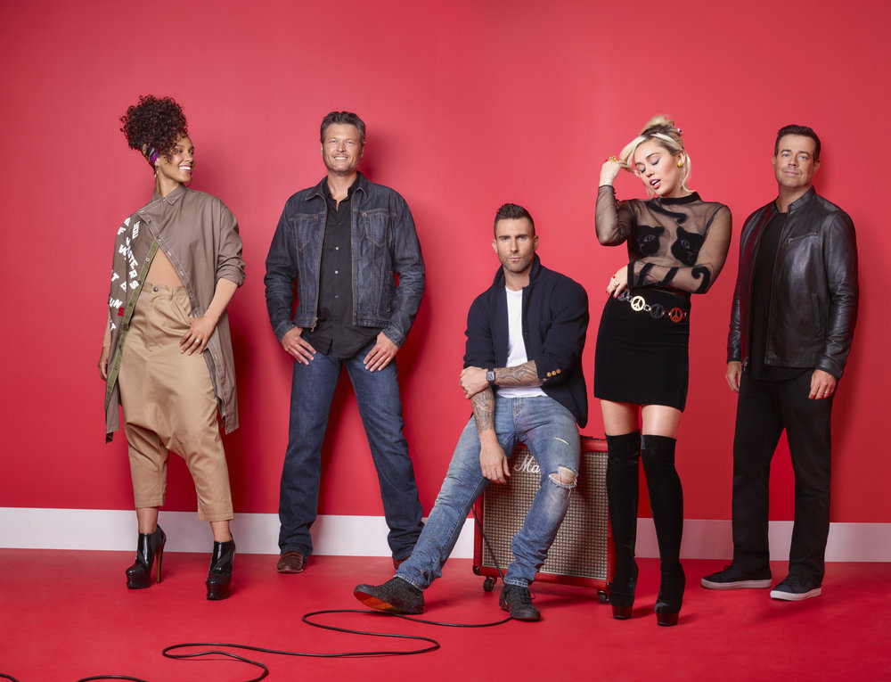 The Voice Judges - by: Michael Muller for NBC the Voice