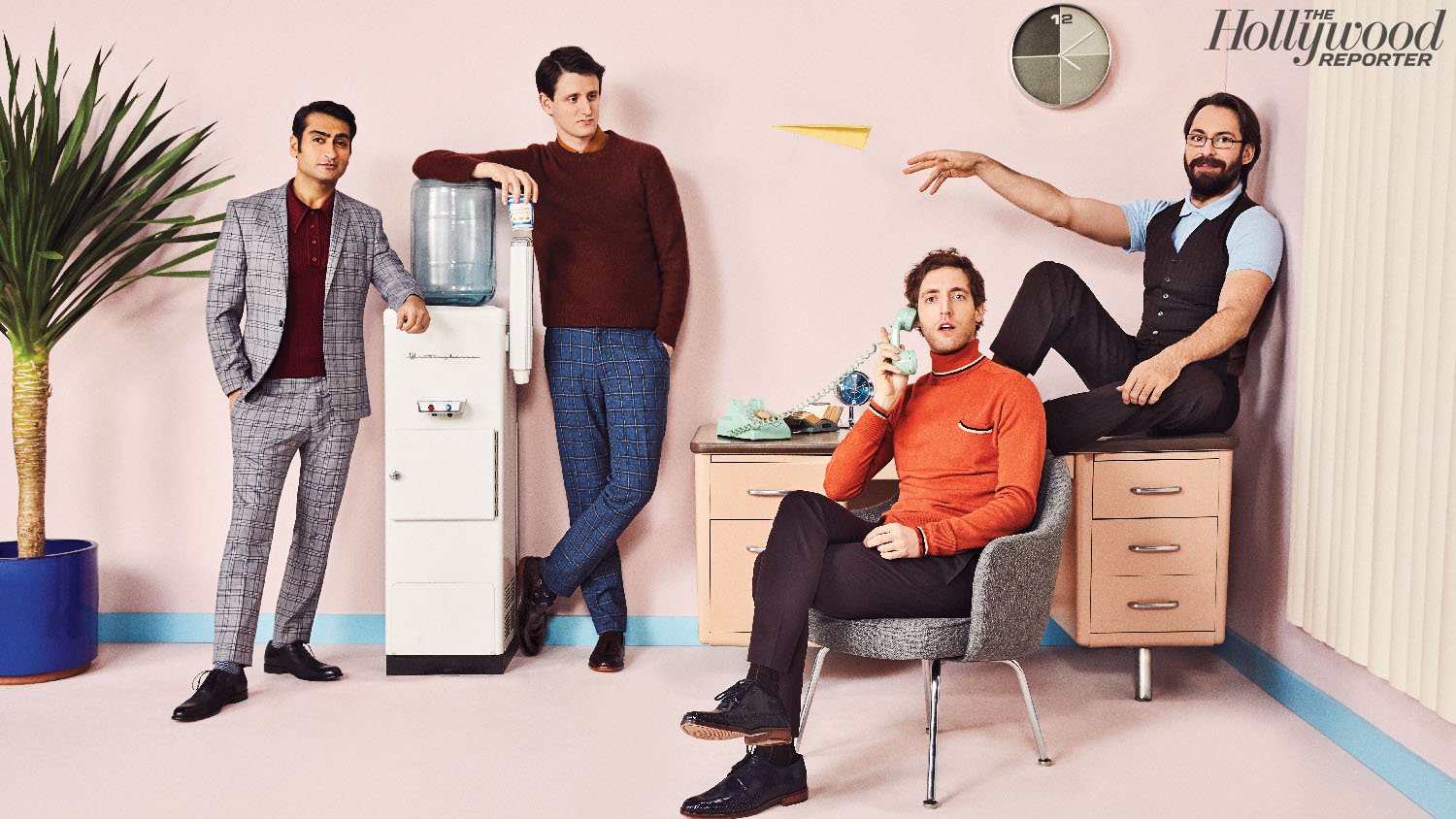 The Cast of Silicon Valley by Sami Drasin for The Hollywood Reporter