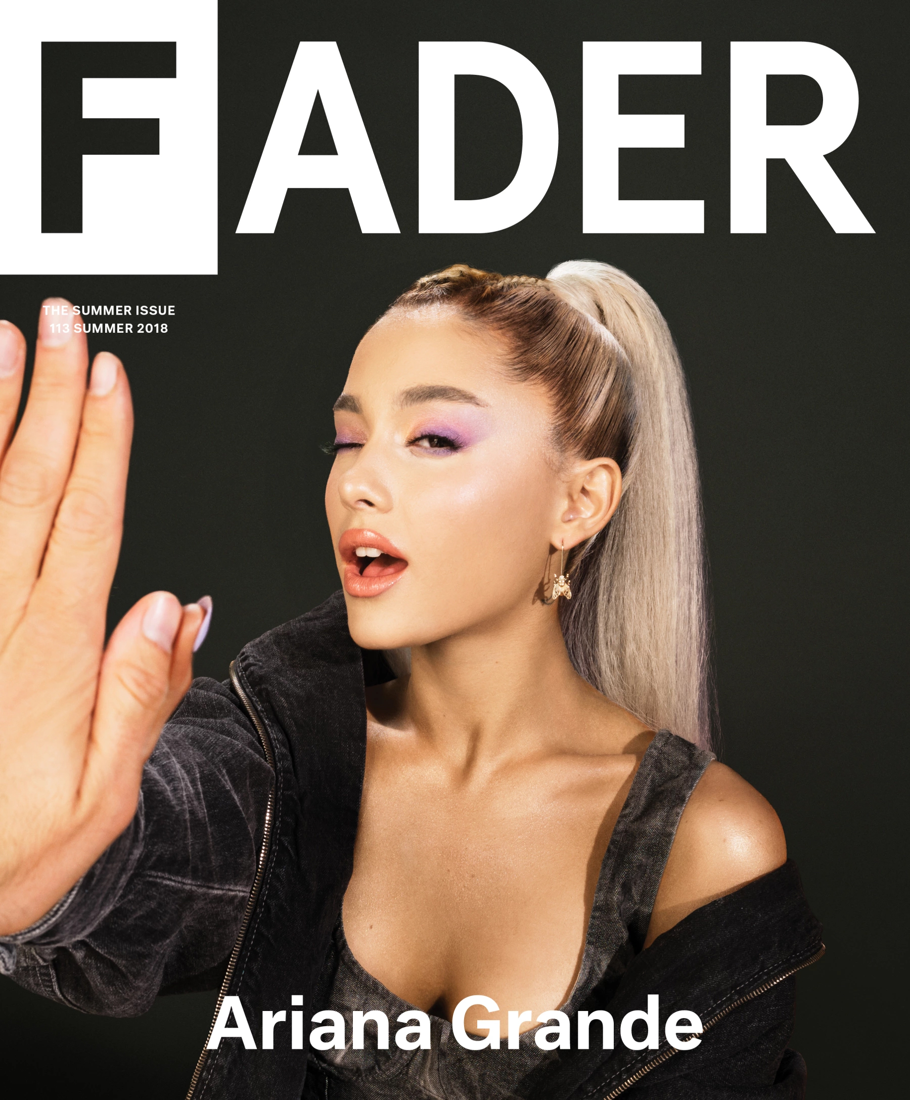 Ariana Grande Fader Cover