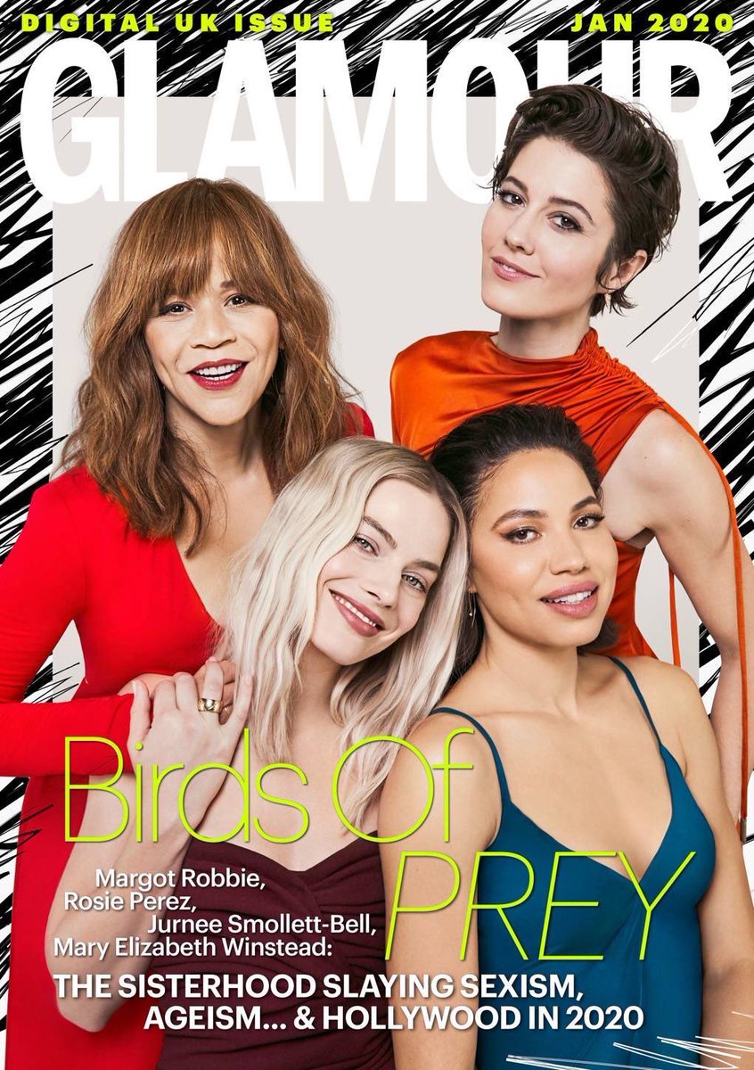 Shot At Q: Birds Of Prey for Glamour Magazine