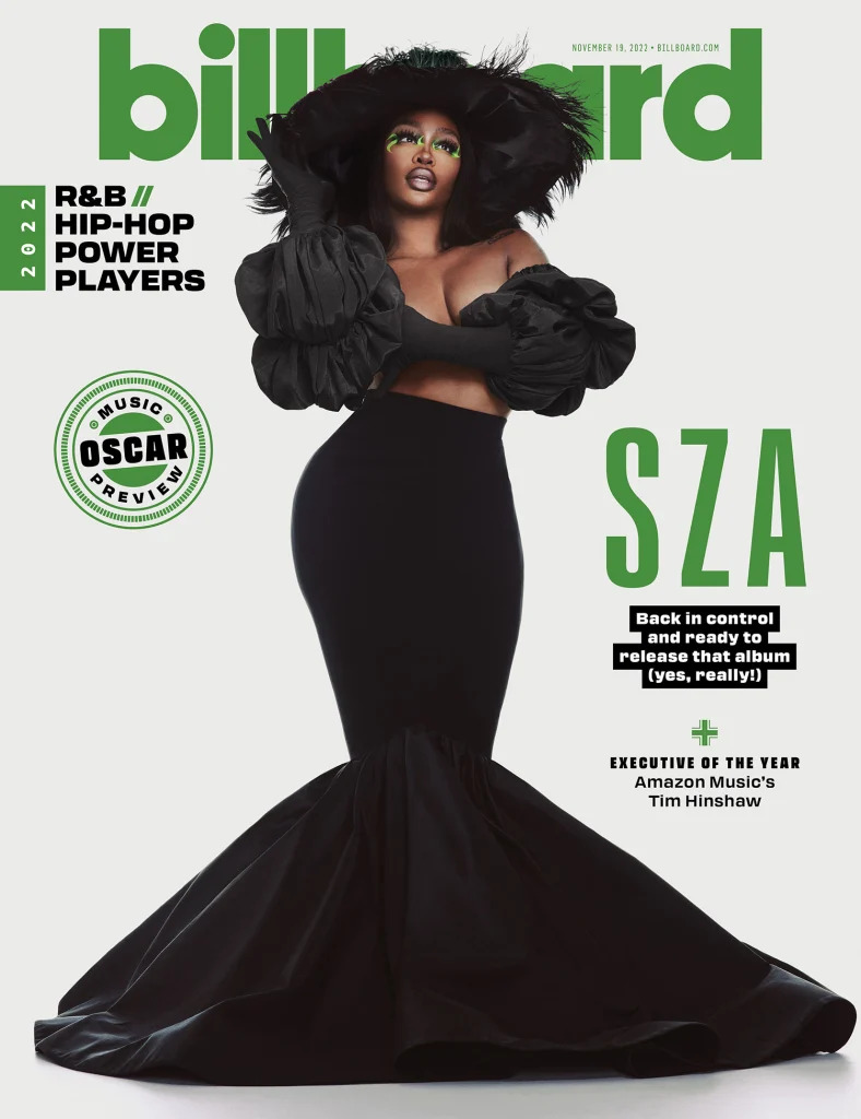 SZA Billboard Cover Shoot Image 5