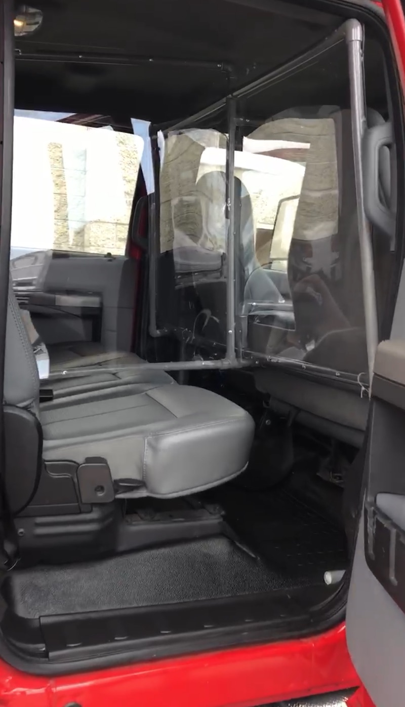 50 Ton Truck Interior 2