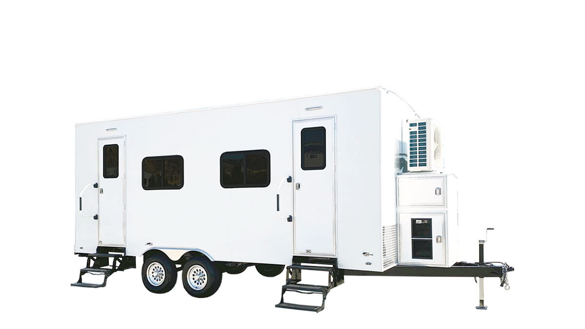 20ft Production Trailer Exterior